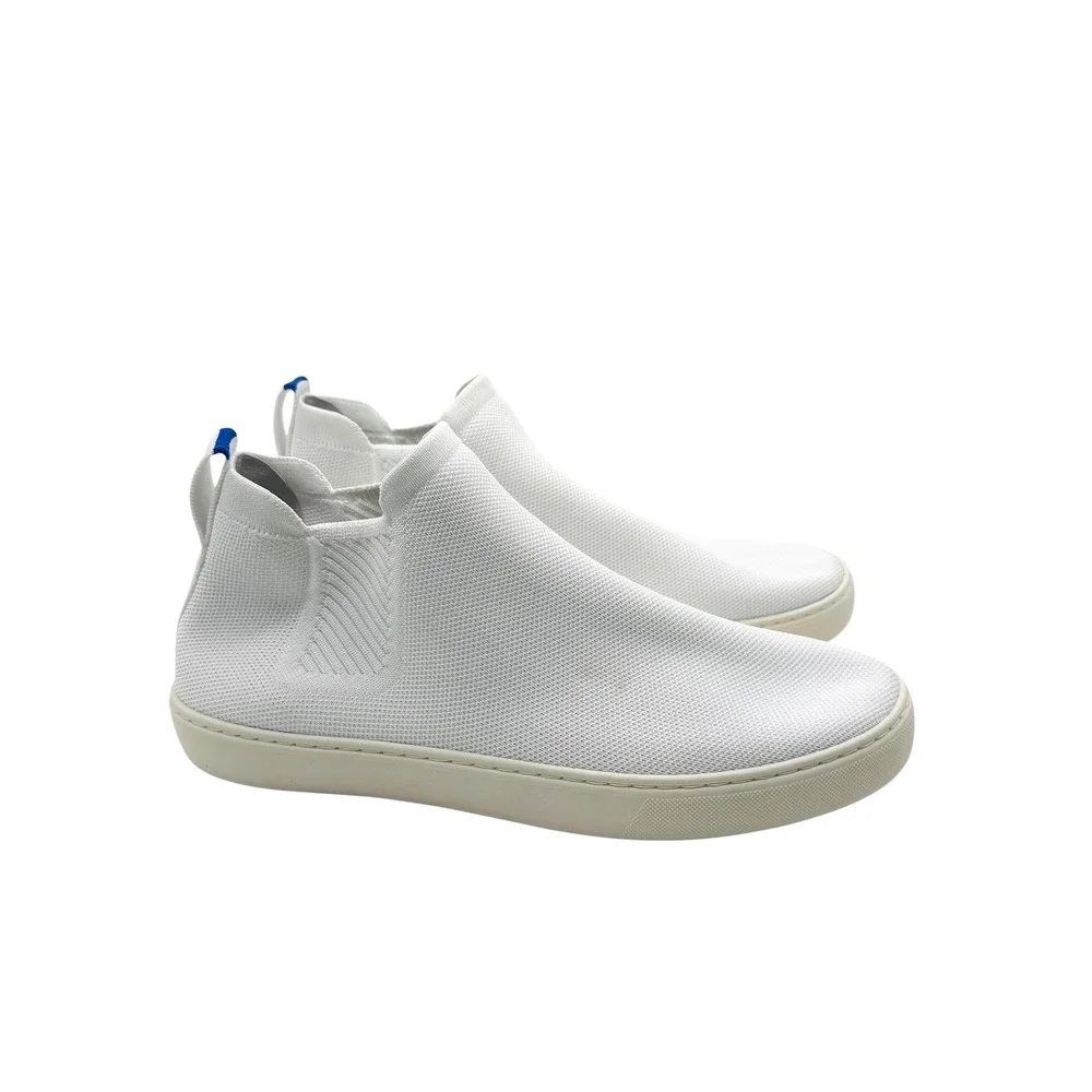 Rothy's The Chelsea Boot‎ in White Women's Size 11.5